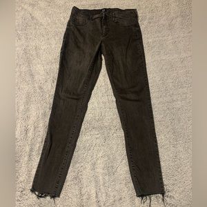 Gap Denim Black Jeggings - Size 32 Tall